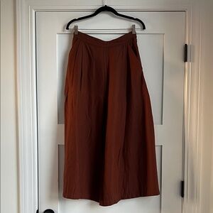 First Rite Wide Leg Linen Pants